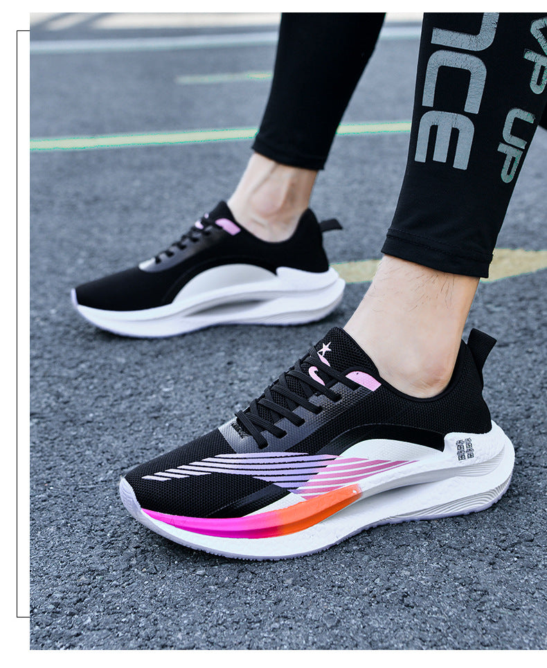 Couple Style Spring and Autum New Sports Shoes Men's Casual Shoes 2025 Lightweight Comfortable Breathable Running Shoes Men's Mesh