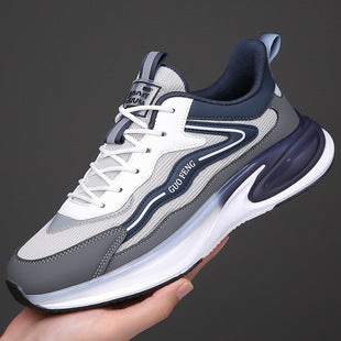 Basketball Shoes Men's New Breathable Non-slip Shock Absorption Wear-resistant Rebound Practical Training Shoes Sports Shoes for Young Students
