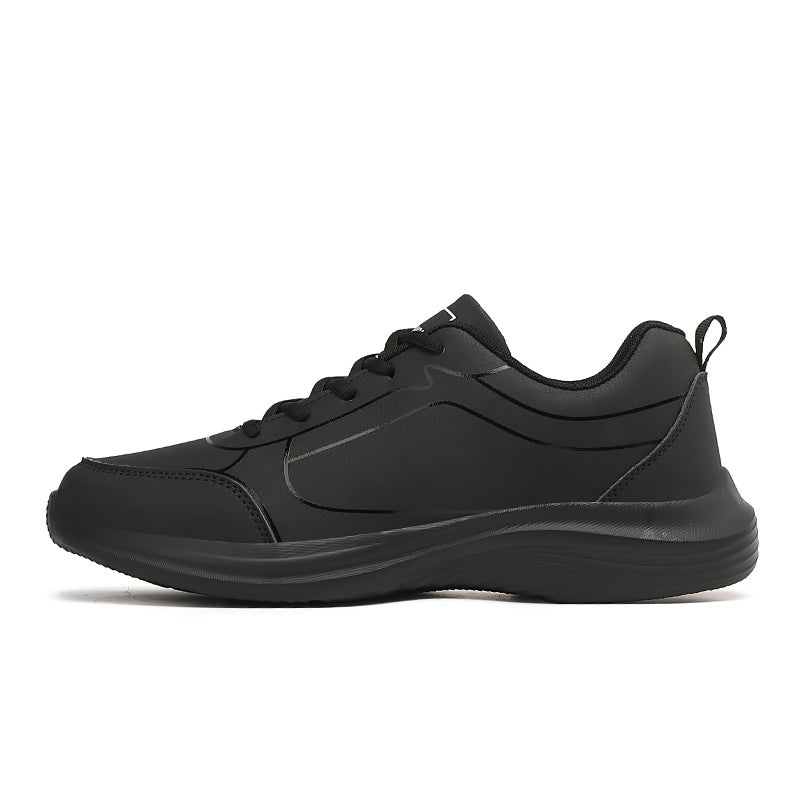 2023 Spring and Autumn New Men's Shoes Vintage Running Shoes Low-top Leather Forrest Gump Shoes Fashion Casual Youth Sports Men's Shoes