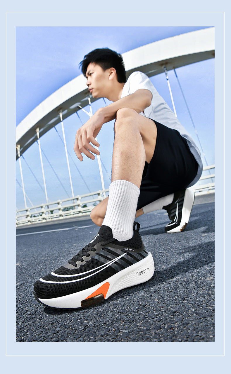 Broken 2 Carbon Plate Running Shoes for Men and Women, Professional Marathon Mesh Breathable Sports Shoes, Pegasus Air Cushion Shock-Absorbing Running Shoes