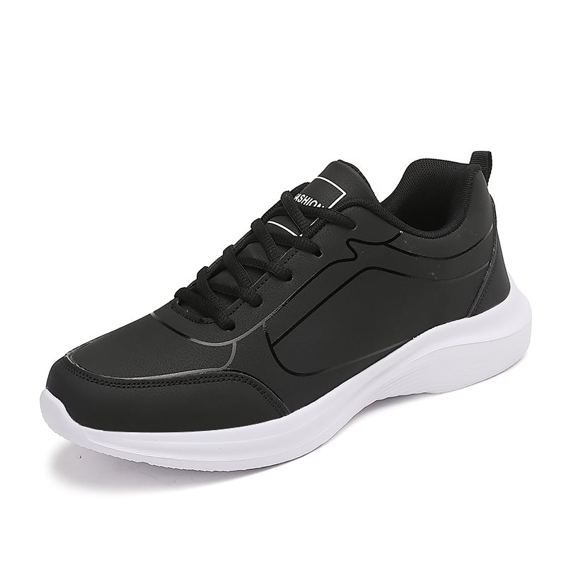 2023 Spring and Autumn New Men's Shoes Vintage Running Shoes Low-top Leather Forrest Gump Shoes Fashion Casual Youth Sports Men's Shoes