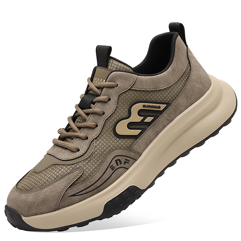 Men's Sneakers 2026 Summer New Style Men's Running Shoes Versatile Breathable Dad-Style Trendy Non-Slip Casual Shoes Wholesale