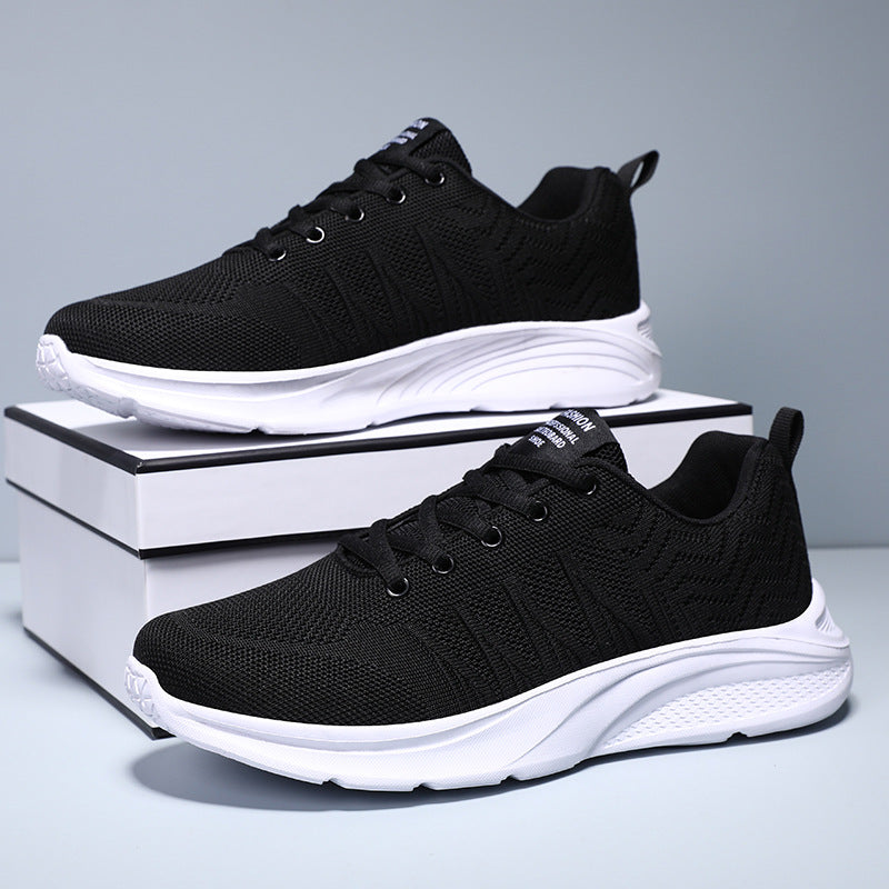 Men's Running Shoes 2025 New Cross-Border Outdoor Breathable Mesh Casual Shoes Men's Fashionable Trendy Sports Shoes