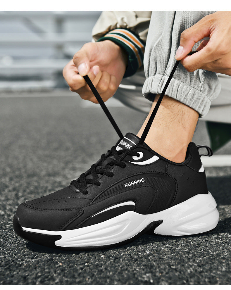Extra Large Size Running Shoes Men's Sports Casual Shoes Autumn and Winter New Youth Lightweight Breathable Student Outdoor Trendy Shoes