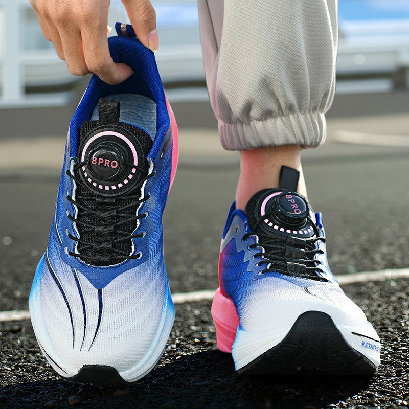 2025 Breathable Casual Running Shoes Ice Silk Surface High-End Parent-Child Cushioning Sports Shoes Wholesale Hot New Style