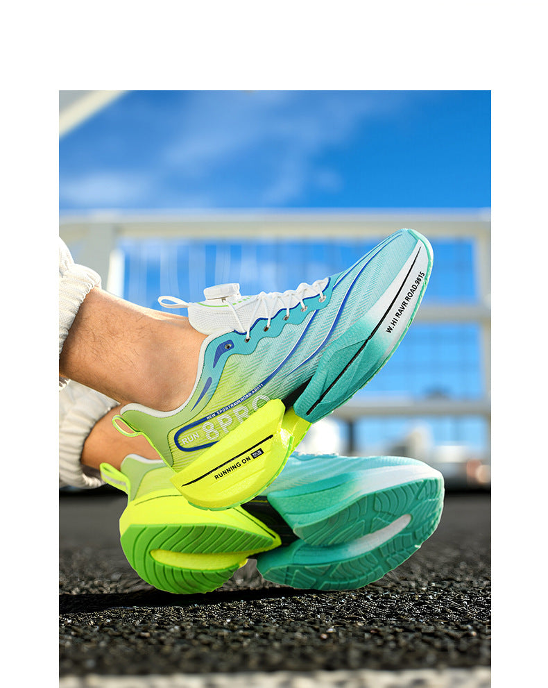 2025 Breathable Casual Running Shoes Ice Silk Surface High-End Parent-Child Cushioning Sports Shoes Wholesale Hot New Style