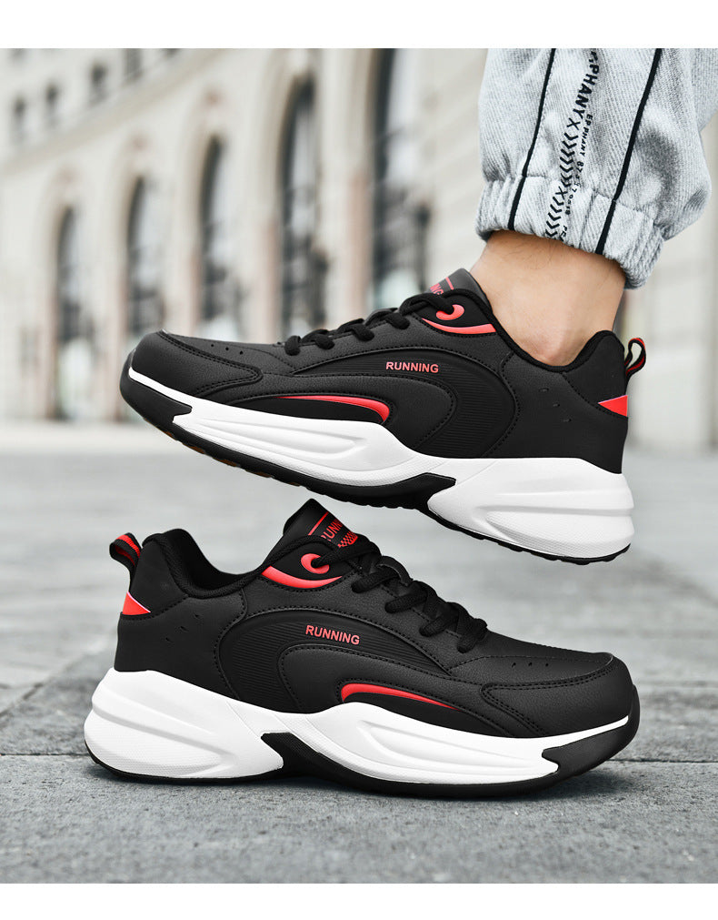 Extra Large Size Running Shoes Men's Sports Casual Shoes Autumn and Winter New Youth Lightweight Breathable Student Outdoor Trendy Shoes