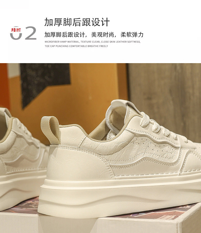 Popular Men's Shoes 2025 New Spring Casual All-match Men's Running Height Increasing Sports Wear-resistant Non-slip Trendy Shoes for Torre