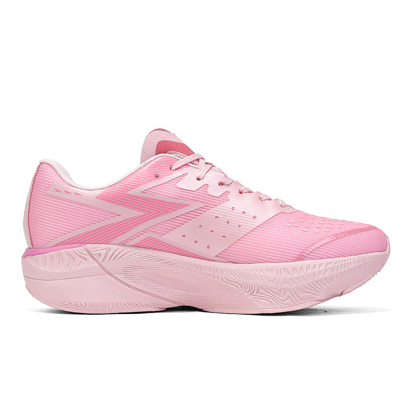 Marathon Carbon Plate Running Shoes for Men and Women, Ultra-Light Shock-Absorbing Shoes for Junior High School Students, Physical Testing Competitions, Racing Professional Sports Shoes, Lightweight