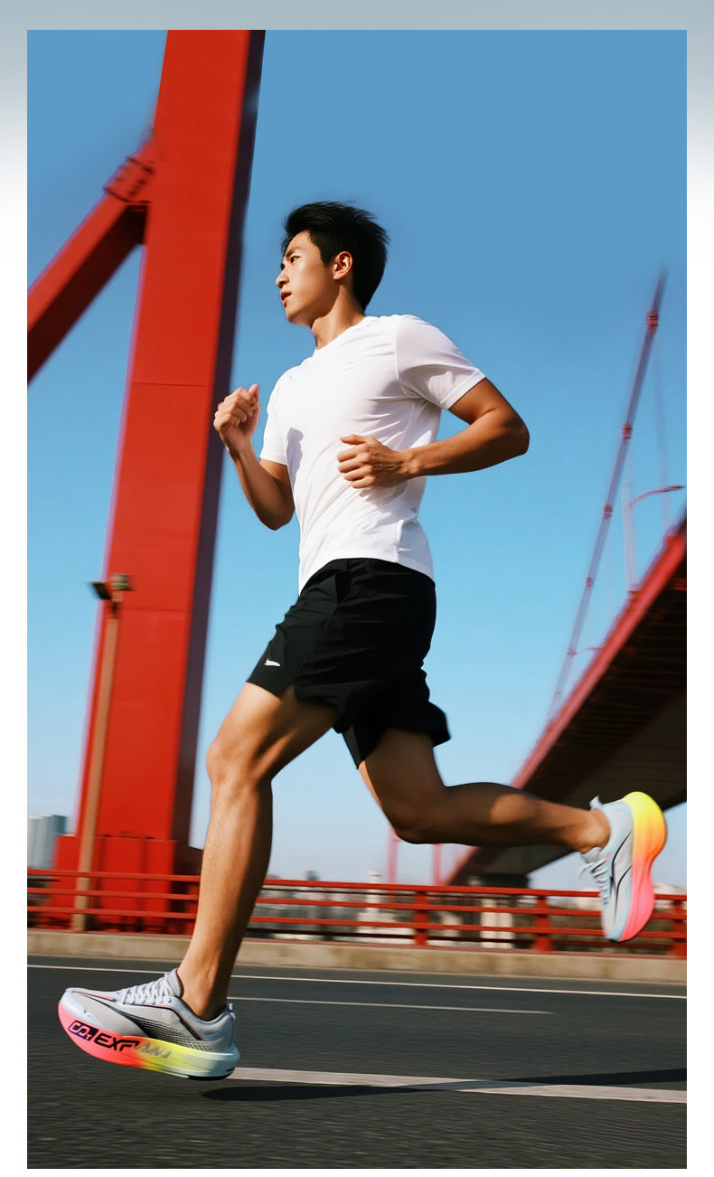 Professional Marathon Sports Training Racing Competition Cushioning Breathable Men's Sports Shoes Carbon Plate Comfortable Women's Running Shoes Autumn