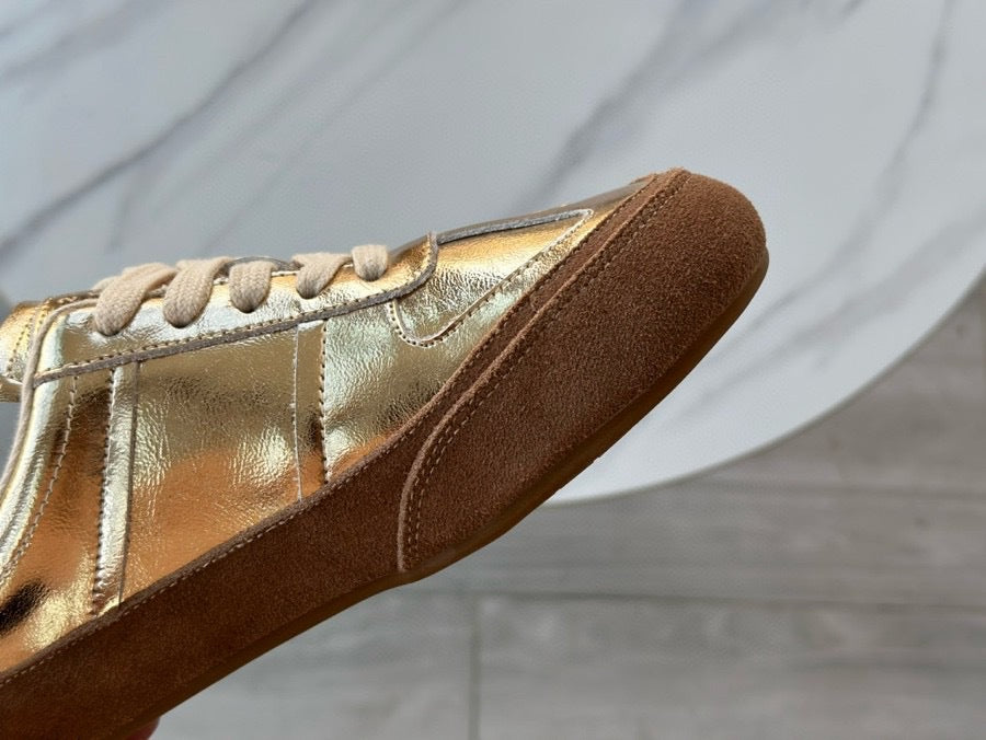Autumn 2024 new MM * 6 comfortable golden training shoes women's sports casual shoes teleport Seoul new Chinese women's shoes