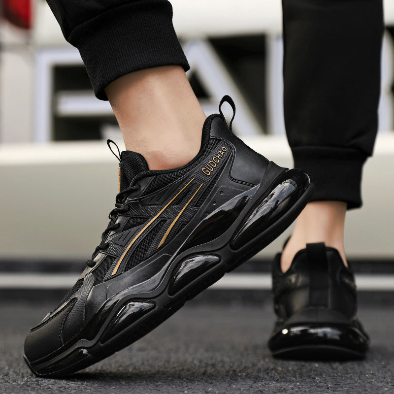 Summer Breathable Mesh Sports Shoes for Men, Soft Soles, Shock-Absorbing, Wear-Resistant, Lightweight Casual Running Shoes, Breathable and Comfortable Shoes