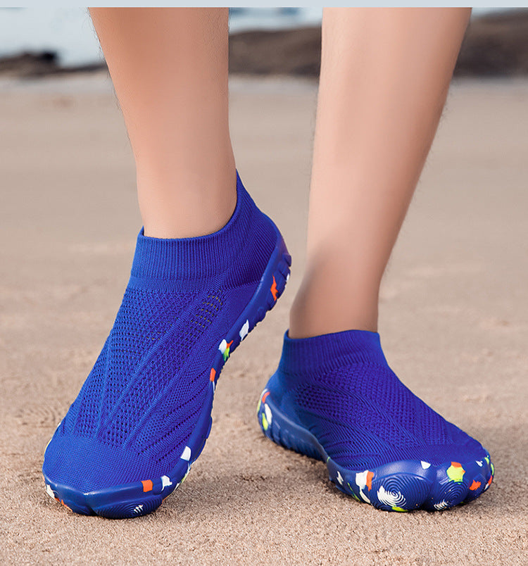 Indoor Fitness Shoes for Men and Women, Skipping Rope Shoes, Shock-Absorbing Soft-Soled Treadmill Shoes, Aerobics Squat Shoes, Non-Slip Comprehensive Training Shoes