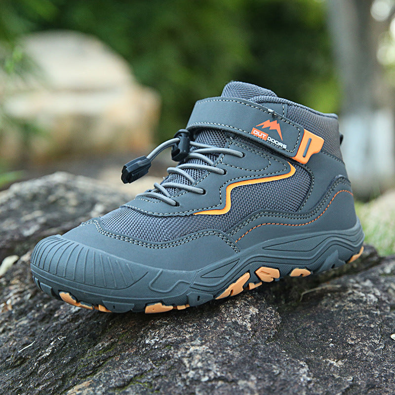 Cross-border Running Shoes Children's Shoes Amazon Outdoor sneaker Autumn and Winter Trendy Children's Anti-slip Shoes Large Children's Mountaineering Shoes