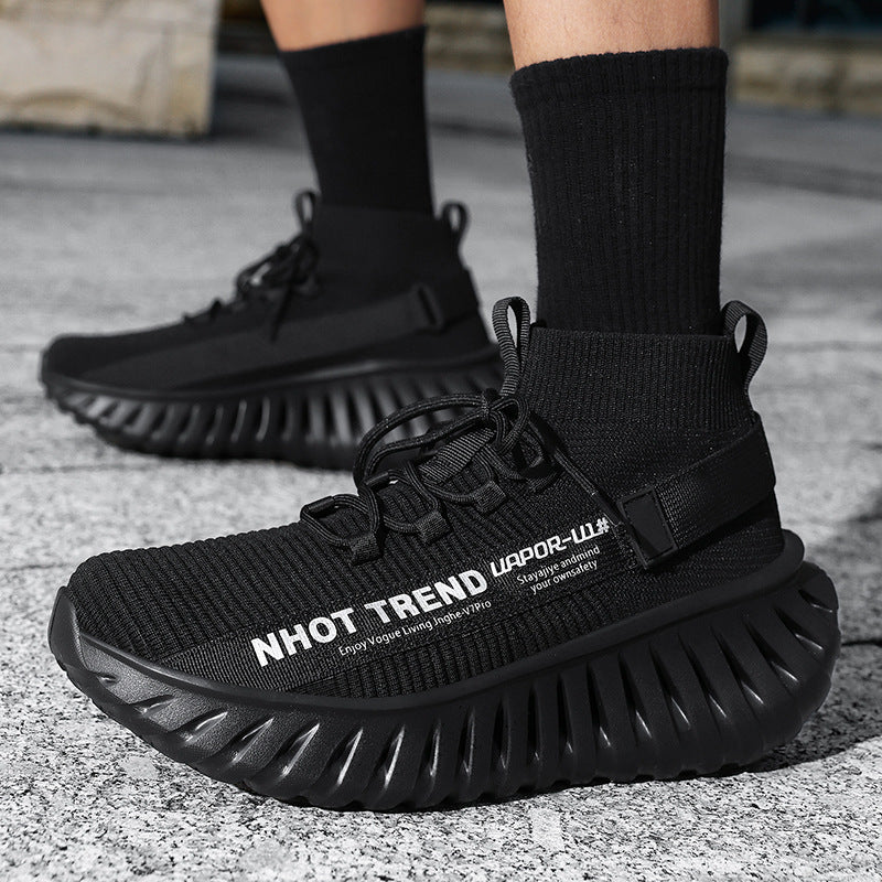 Men's Shoes, Four-Season Sports Shoes, Men's Breathable New Ultra-Light Soft-Soled Mesh Student Shock-Absorbing Casual Sneakers, Running Shoes for Men