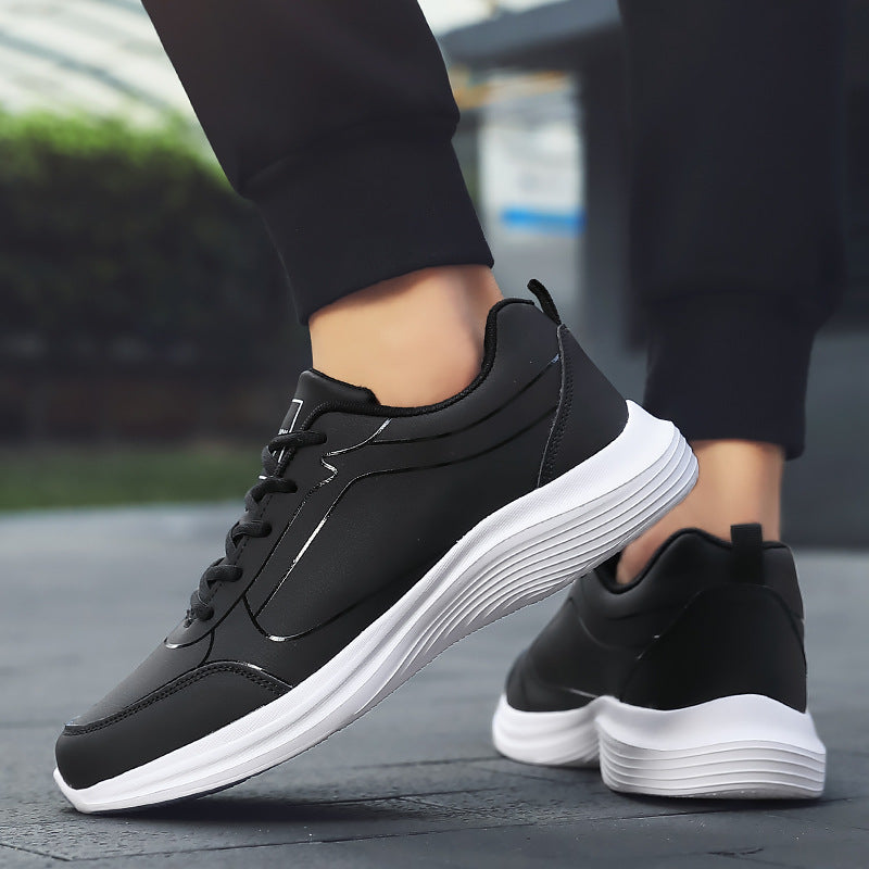 2023 Spring and Autumn New Men's Shoes Vintage Running Shoes Low-top Leather Forrest Gump Shoes Fashion Casual Youth Sports Men's Shoes