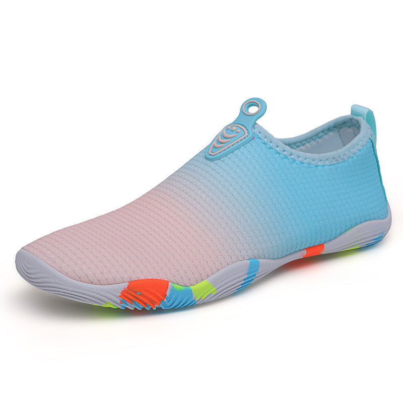 2022 new couple outdoor upstream swimming beach multi-functional shoes thick-soled swimming shoes low-top lazy shoes