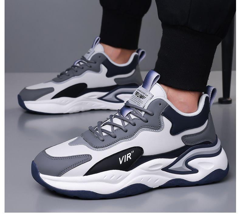 2025 New Men's High-end sneaker All-match Men's Shoes Spring Soft Bottom Shock Absorbing Running Shoes Lightweight Breathable Running Shoes