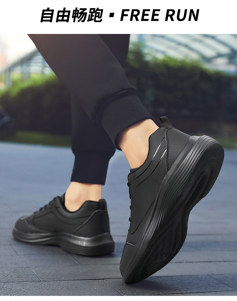 2023 Spring and Autumn New Men's Shoes Vintage Running Shoes Low-top Leather Forrest Gump Shoes Fashion Casual Youth Sports Men's Shoes