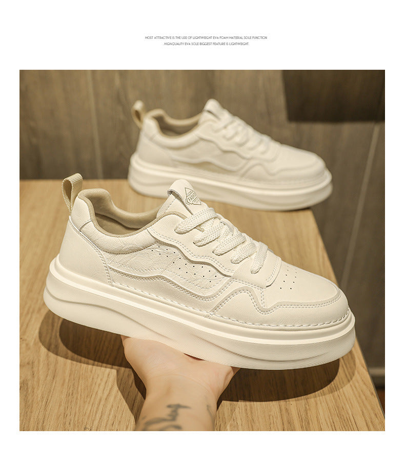 Popular Men's Shoes 2025 New Spring Casual All-match Men's Running Height Increasing Sports Wear-resistant Non-slip Trendy Shoes for Torre