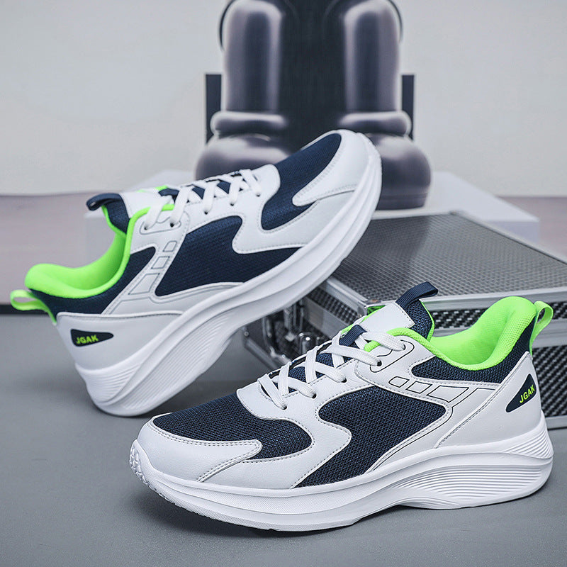 2026 New Men's Shoes, Popular Casual Trendy Shoes, Premium Materials, Soft Mesh Surface, Large Size Cross-Border Running Shoes