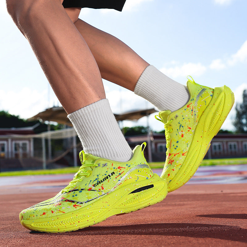 2025 Autumn New Four-Season Couple Professional Marathon Running Shoes Trendy Fashion Versatile Daily Sports Shoes for Men and Women