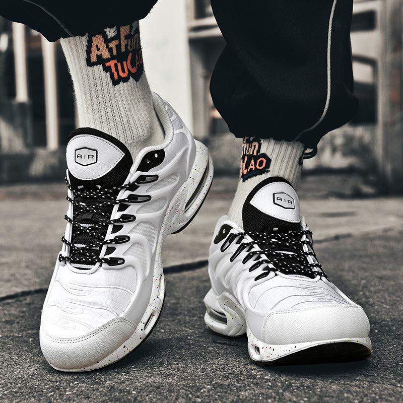 Men's Shoes Cross-Border Large Size New Sports Shoes Fashion Youth Trendy Thick-Soled Dad Shoes Breathable Running Shoes Wholesale
