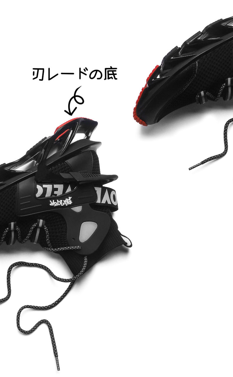 Cross-Border Large Size Men's Shoes, Trendy Height-Increasing Shoes, Men's Shock-Absorbing Running Shoes, Autumn Breathable Thick-Soled Soft-Soled Basketball Sports Running Shoes