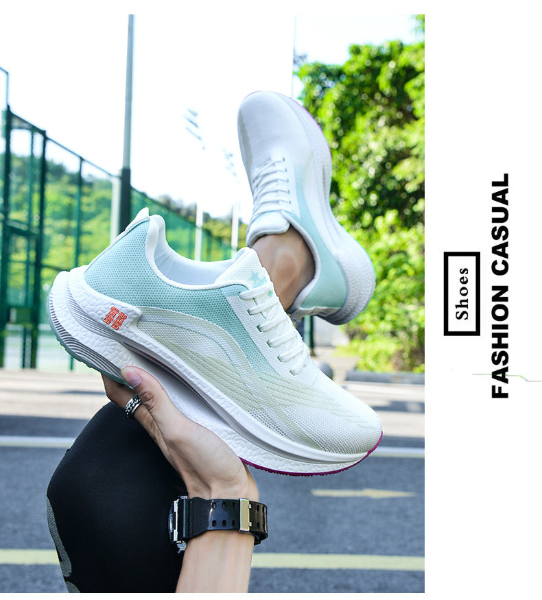 Couple Style Spring and Autum New Sports Shoes Men's Casual Shoes 2025 Lightweight Comfortable Breathable Running Shoes Men's Mesh