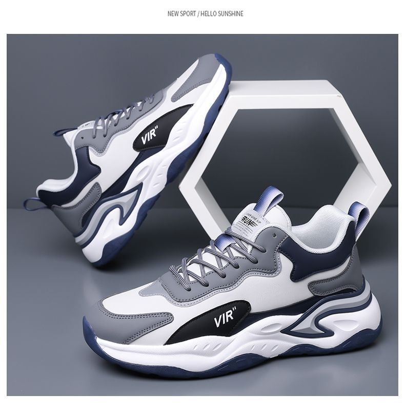 2025 New Men's High-end sneaker All-match Men's Shoes Spring Soft Bottom Shock Absorbing Running Shoes Lightweight Breathable Running Shoes