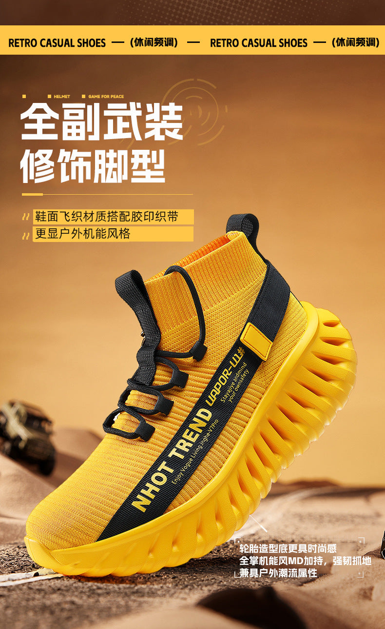 Men's Shoes, Four-Season Sports Shoes, Men's Breathable New Ultra-Light Soft-Soled Mesh Student Shock-Absorbing Casual Sneakers, Running Shoes for Men
