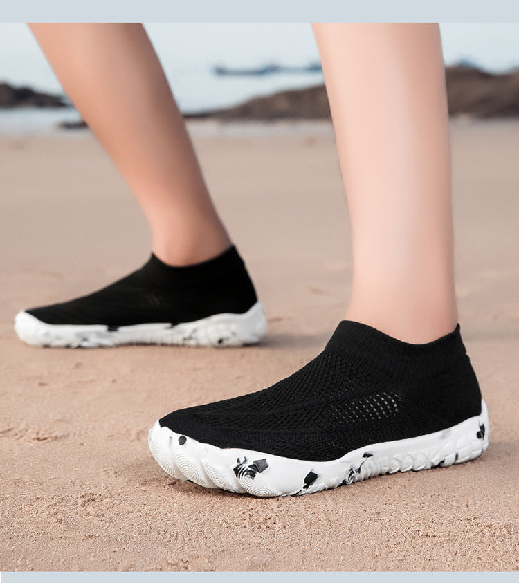 Indoor Fitness Shoes for Men and Women, Skipping Rope Shoes, Shock-Absorbing Soft-Soled Treadmill Shoes, Aerobics Squat Shoes, Non-Slip Comprehensive Training Shoes