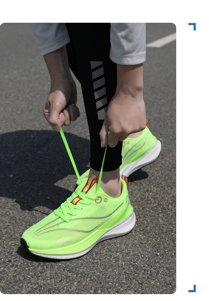 8 Running Shoes for High School Entrance Examination, Non-Slip, Professional, Lightweight, Wear-Resistant, Racing Training, Breathable, Shock-Absorbing and Rebound Sports Shoes