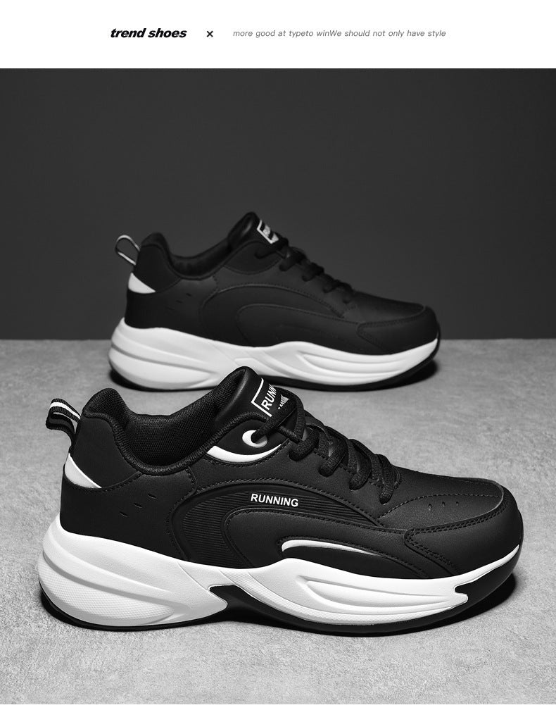 Extra Large Size Running Shoes Men's Sports Casual Shoes Autumn and Winter New Youth Lightweight Breathable Student Outdoor Trendy Shoes