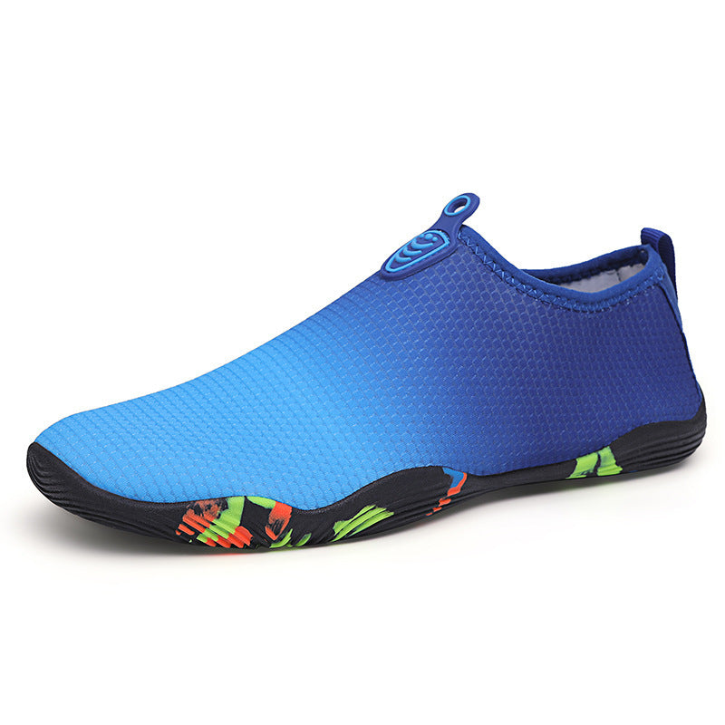2022 new couple outdoor upstream swimming beach multi-functional shoes thick-soled swimming shoes low-top lazy shoes