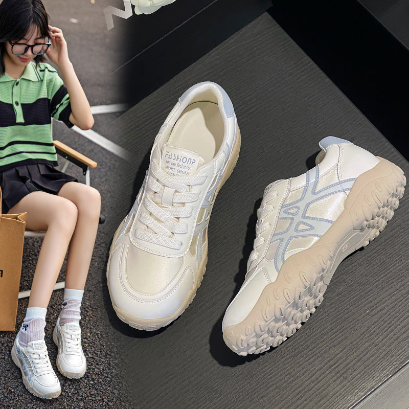 Women's Hiking Shoes Outdoor Sports Shoes Women's 2026 New Spring Hot-Selling Height-Increasing German Training Shoes Women's Forrest Gump Shoes