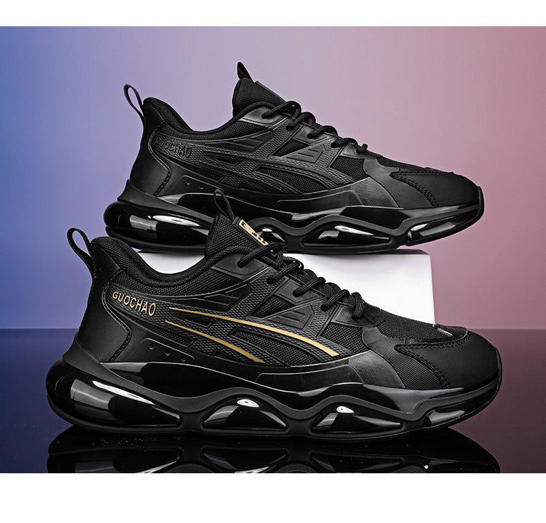 Summer Breathable Mesh Sports Shoes for Men, Soft Soles, Shock-Absorbing, Wear-Resistant, Lightweight Casual Running Shoes, Breathable and Comfortable Shoes