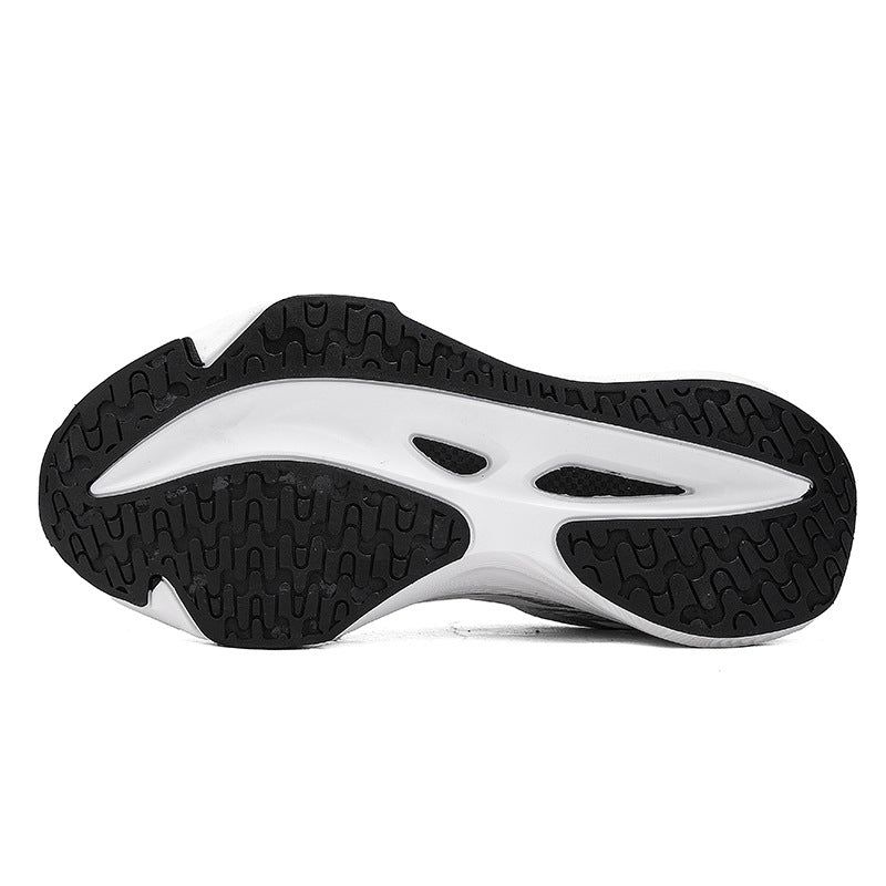 Marathon Carbon Plate Running Shoes for Men and Women, Ultra-Light Shock-Absorbing Shoes for Junior High School Students, Physical Testing Competitions, Racing Professional Sports Shoes, Lightweight