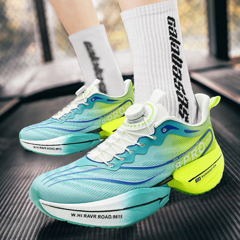 2025 Breathable Casual Running Shoes Ice Silk Surface High-End Parent-Child Cushioning Sports Shoes Wholesale Hot New Style