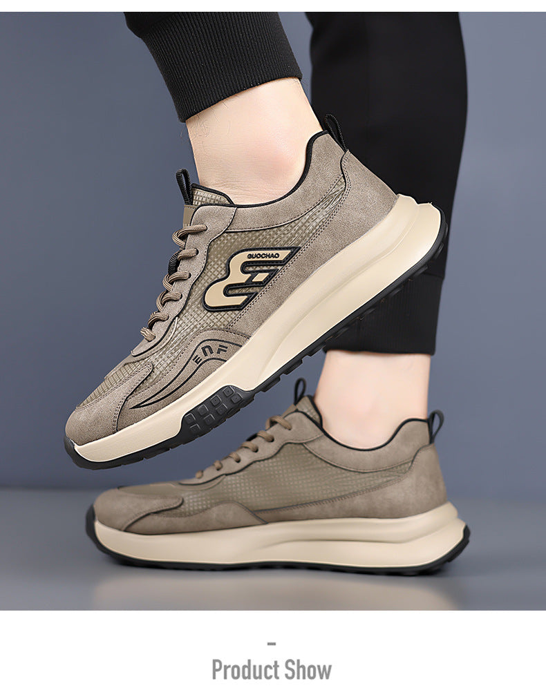 Men's Sneakers 2026 Summer New Style Men's Running Shoes Versatile Breathable Dad-Style Trendy Non-Slip Casual Shoes Wholesale