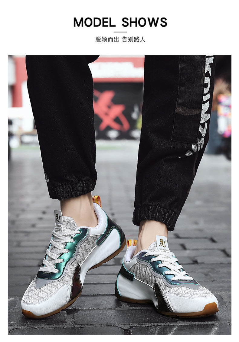 National Fashion Entry Luxury 2025 Summer Cross-border Casual Running Shoes Thick Sole Mesh Breathable Outdoor Torre sneaker