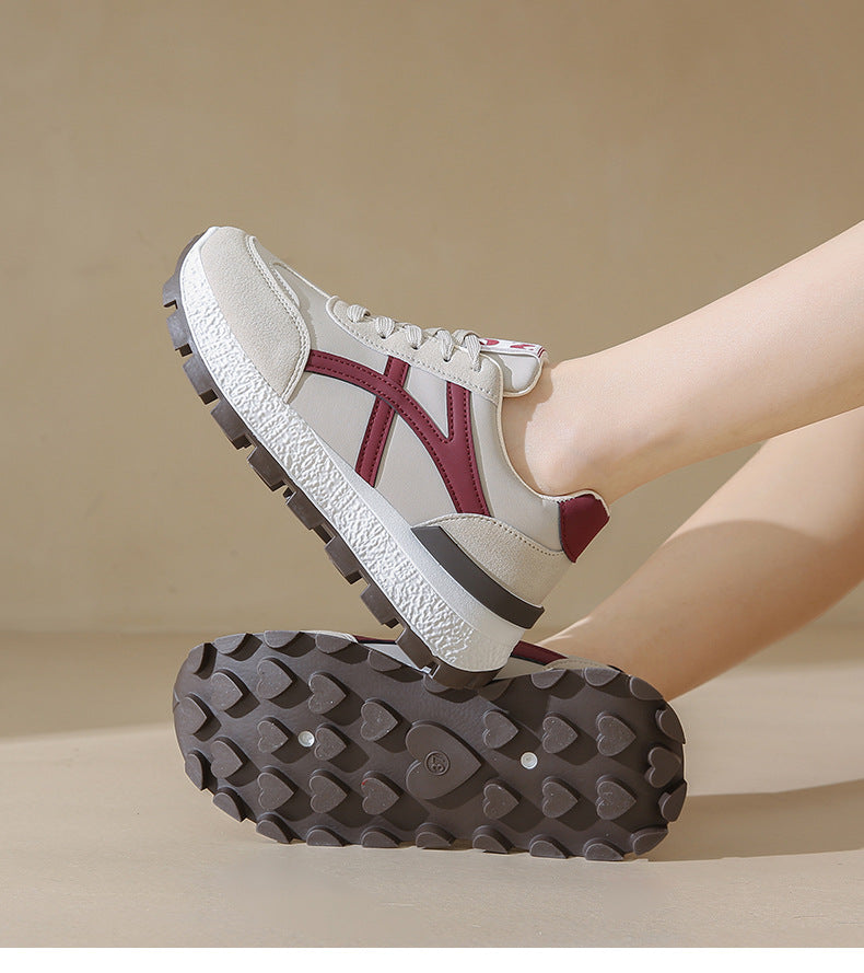 Forrest Gump sneaker Women's 2025 New Summer Breathable Thin Torre Shoes Sports Running Soft Bottom White Shoes