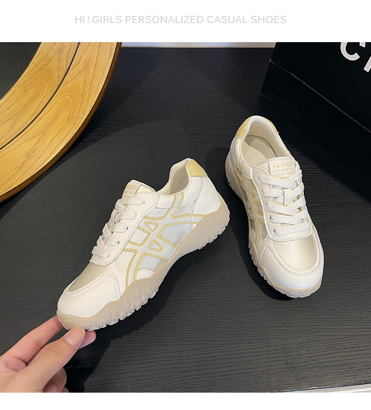 Women's Hiking Shoes Outdoor Sports Shoes Women's 2026 New Spring Hot-Selling Height-Increasing German Training Shoes Women's Forrest Gump Shoes