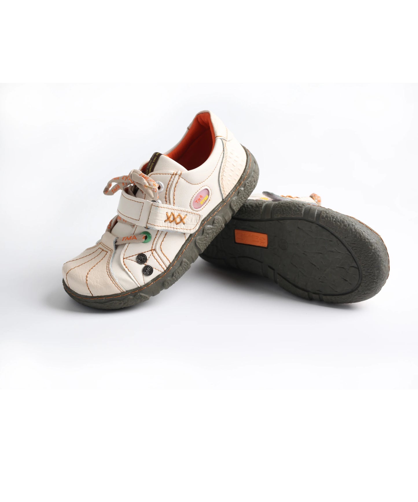 TMA EYES Autumn Women's Casual Handmade Stitching Flat Shoes
