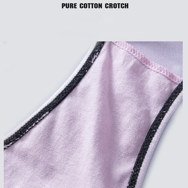 European Sizes Satin Luxury Style Women Sexy Low Waist V Shape Lace Flower Underwear Breathable High Stretch Soft Panties Breifs