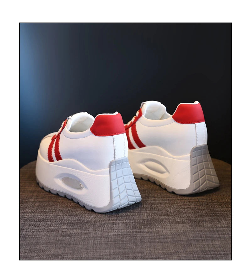 Best-selling High Quality New Shallow Mouth Increase Thick Sole Breathable Platform Casual Shoes