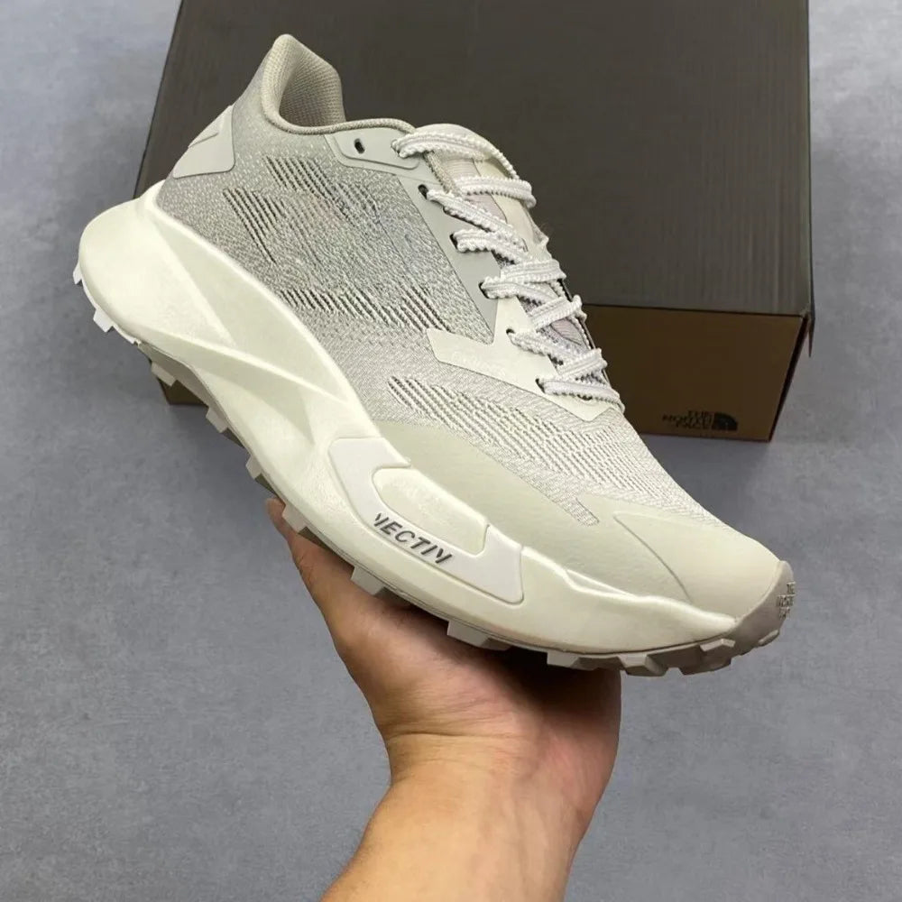 Non-Slip Shock-Absorbing Durable Breathable Cushioned Grip Unisex Trail Running Shoes for Outdoor Hiking Walking Casual Travel