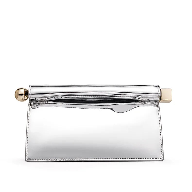 A New Luxury, Fashionable and Niche Rolled-up Clutch Bag for Women, A Versatile Folding Chain Single-shoulder Crossbody Bag