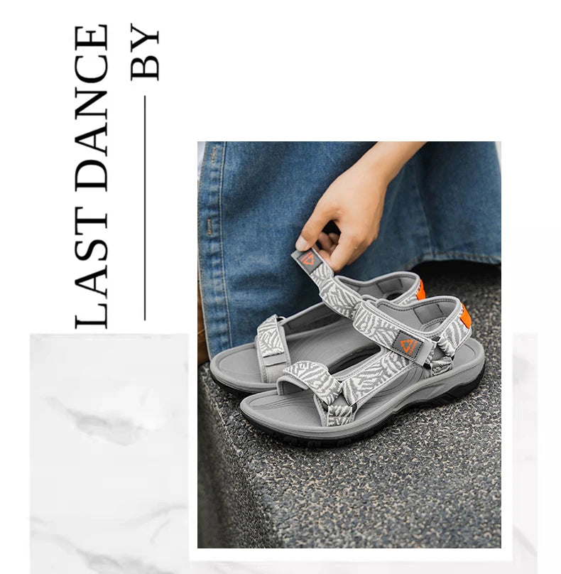 Men's Sport Sandals, Open Toe Water Sandals Waterproof Lightweight Casual Athletic Sandals for Outdoor Beach Travel Summer 40-45