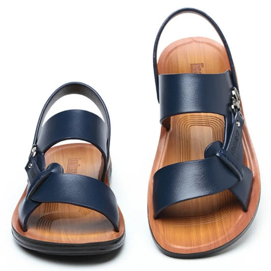 New Summer Men's Open-toed Sandals Fashion Trend Beach Shoes Slippers Men's Sandals Mens Sandals Summer  Leather Sandals